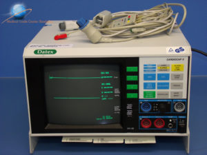 Datex Cardiocap II Inkl EKG Ableitungskabel und SpO2 Sensor