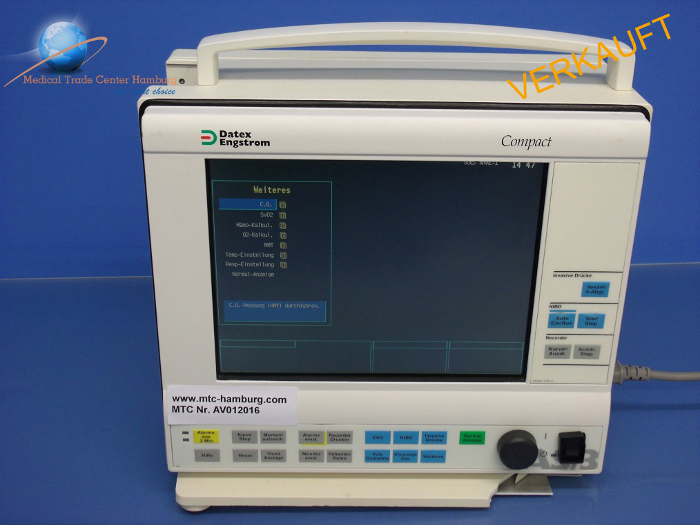 Datex Ohmeda Compact F-CM-00-03 // F-CMC-00-00