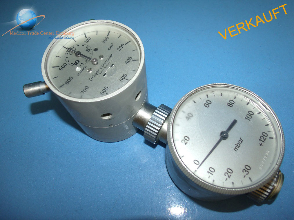 Dräger Volumeter Barometer Für Kreisteil