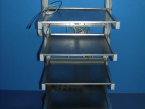 Endoskopie Geräteturm Gerätewagen Trolley für Endoskopie Metall