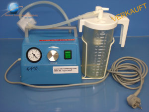 Hirtz Rapidovac 791 Sekret-Absauggeräte tragbar