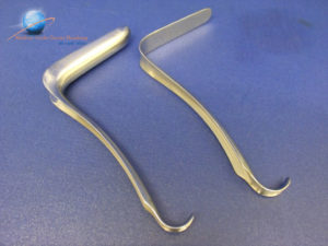 Scheiden Spekulum, Spekula Set, Satz, für Gynäkologie Klingenfuss  Ca 21 Cm