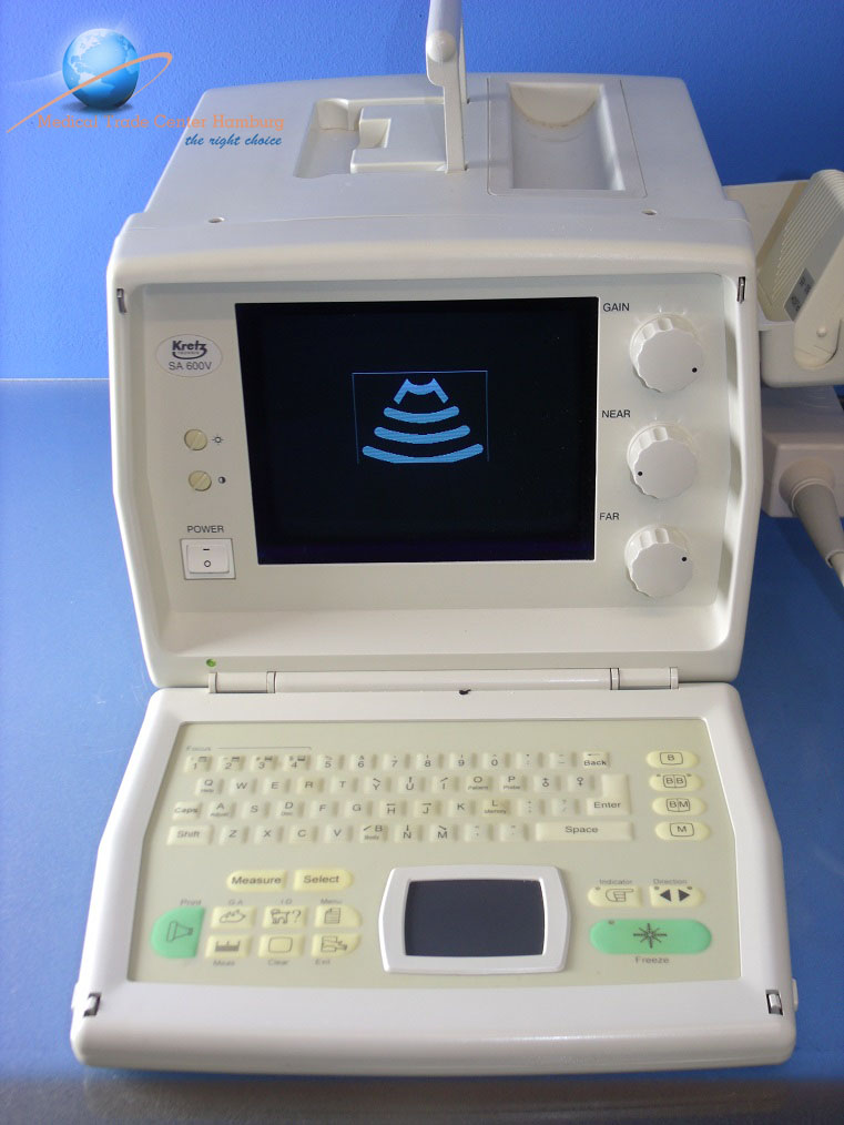 Kretz SA-600V Ulraschallgerät mit 5MHz Linear Sonde