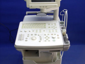 GE Logiq 400 Pro Farbdoppler mit Linear Sonde 739L