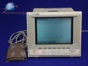 HP M1275A Monitor Überwachungsmonitor mit 03 Module EKG; SPO2 und NBP