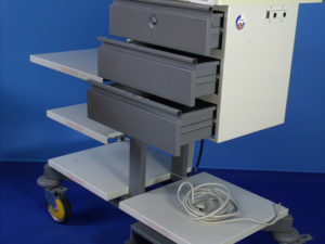 OLYMPUS KEYMED TK-E1 ENDOSCOPY TROLLEY