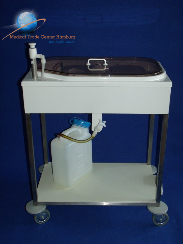 Endoskopie Wasch- Desinfektionswanne Rollbar,