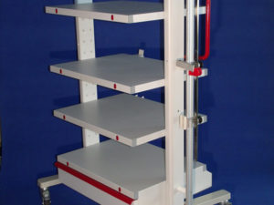 Richard Wolf 32112.321 Gerätewagen Trolley für die Endoskopie mit Stromversorgung