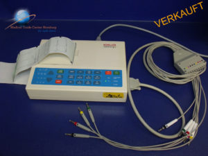 Schiller At-1 Cardiovit EKG Gerät 3 Kanal