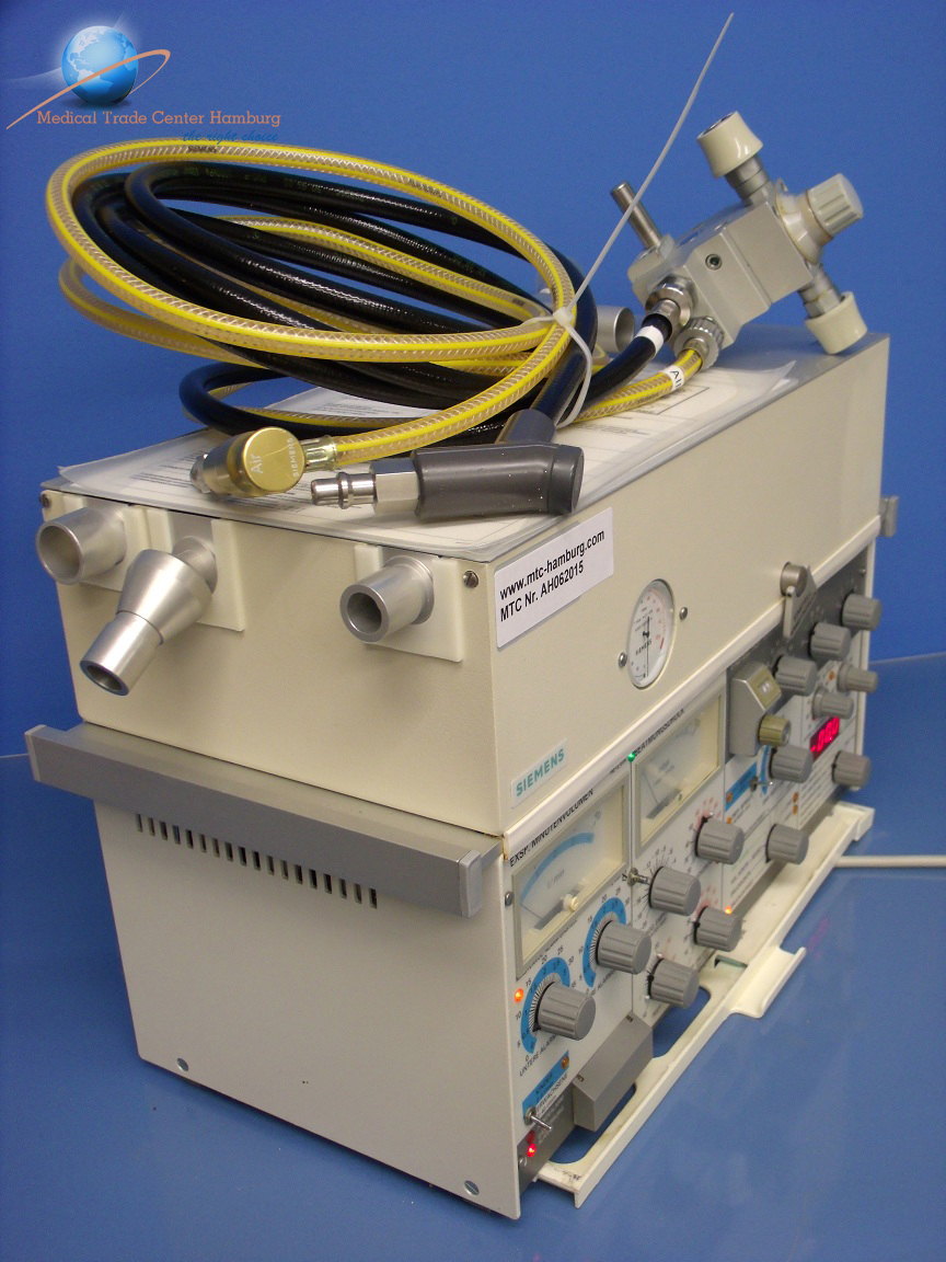 Siemens Sevo Ventilator SV 900C mit O2 Mixer