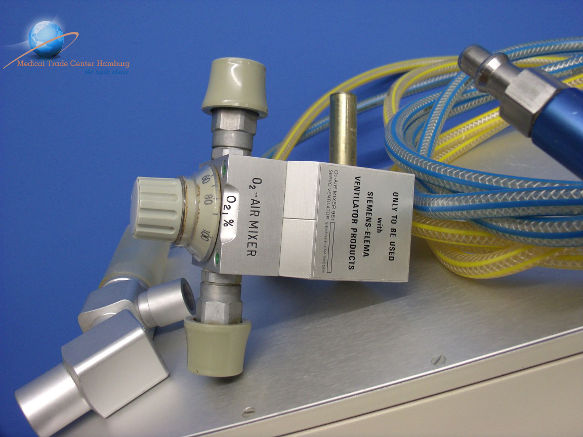 Siemens Sevo Ventilator SV 900C mit O2 Mixer- Beatmungsgerät