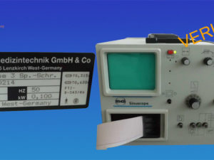 Ultraschallhgerät ATMOS Sinuscope 3 Inkl Sonde / Fußschalter