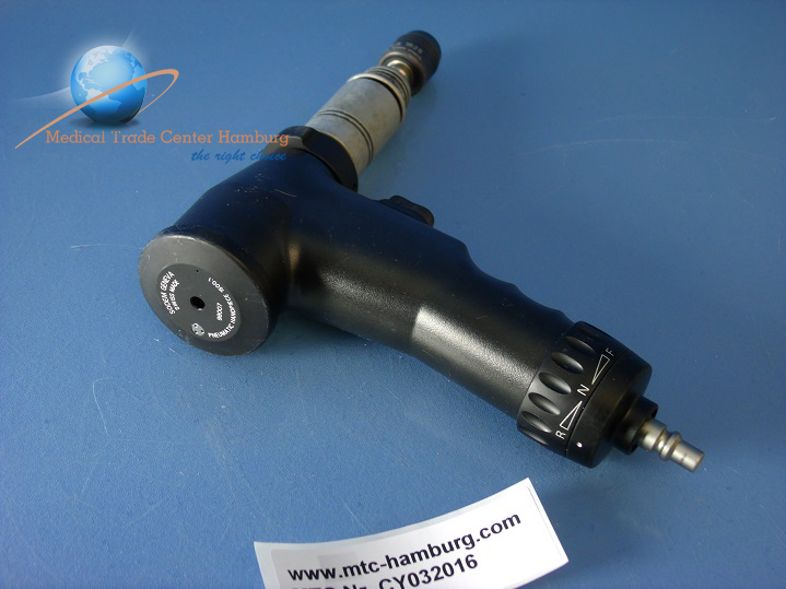 Sodem Geneva 98007 Pneumatic Handpiece + Reaming Adapter 1502.1 S + Harris 1525