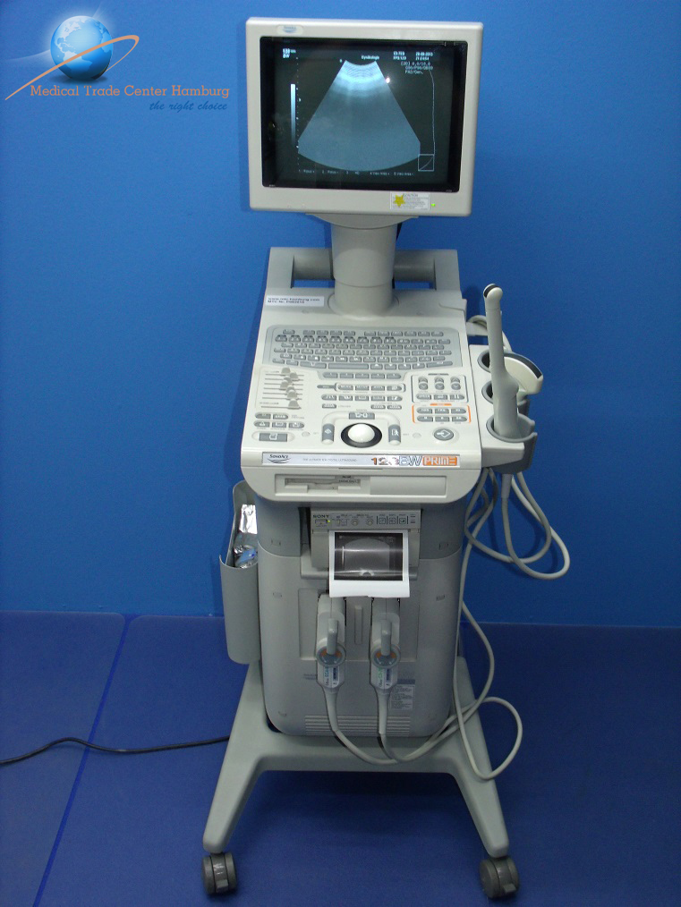SONOACE SA 6000II (128 BW ) mit Konvex, Endovaginal und Printer GERÄT