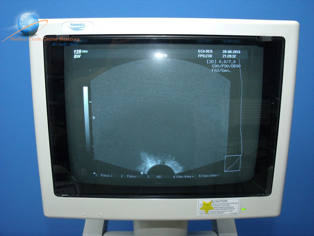 SONOACE SA 6000II (128 BW ) mit Konvex, Endovaginal und Printer GERÄT