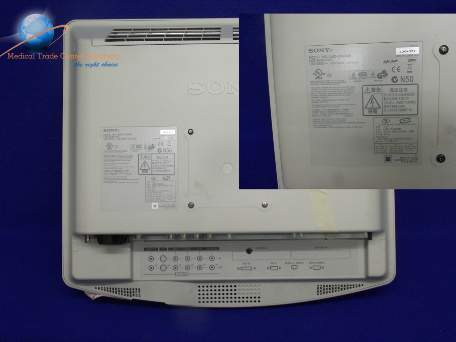 Sony LMD-2140MD LCD Monitor 21”