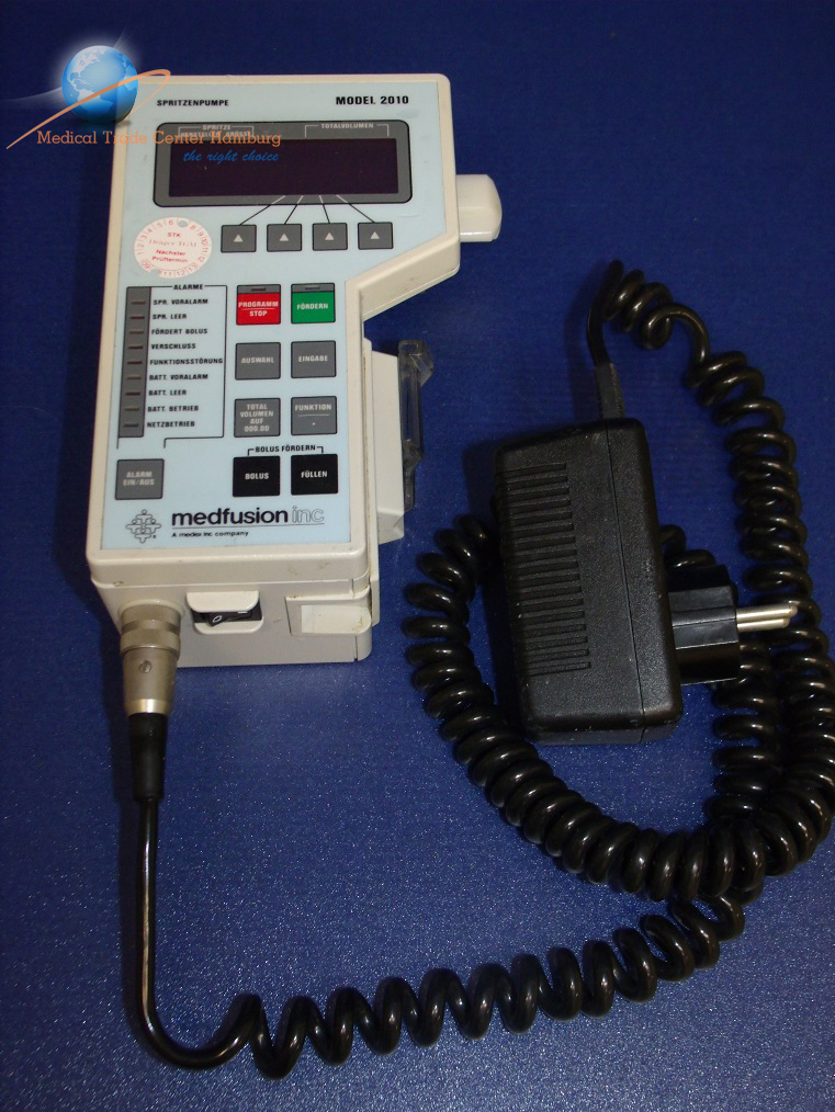 Medfusion Model 2010 medex medical Spritzenpumpe