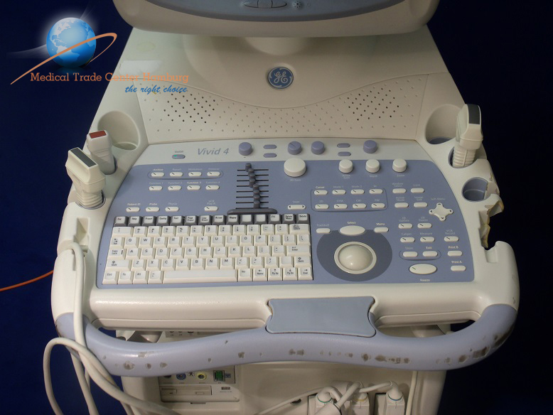 GE VIVID 4 Inkl 03 Probe, Printer & Videorekorder