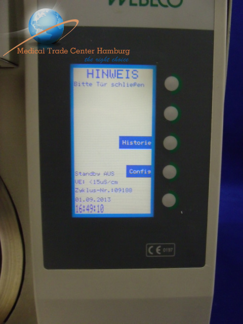 WEBECO Dampf-Sterilisator A35-B B-klasse Autoklav